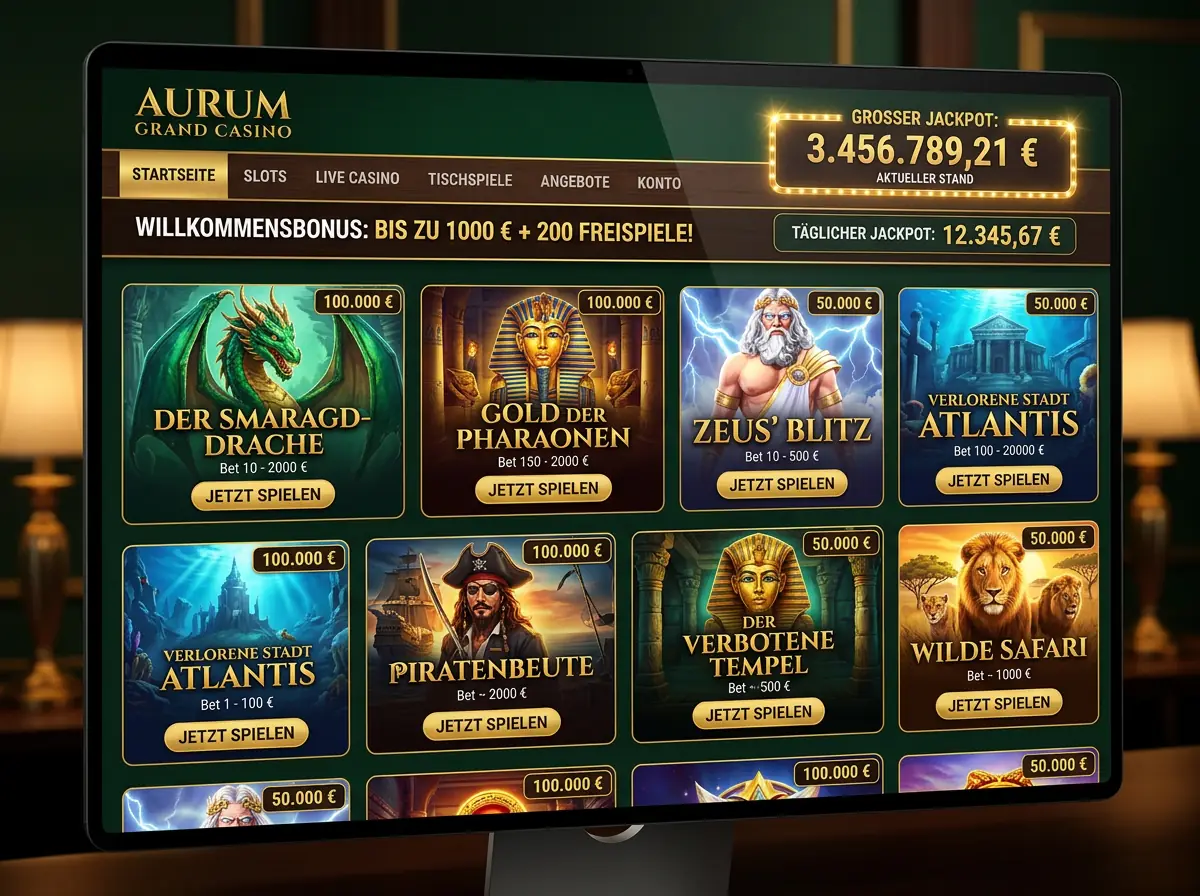 Toto — Spielsaal und Angebot